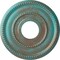 Ekena Millwork Valeriano Medallion (Canopies up to 6 1/4"), 12 1/8"OD x 3 5/8"ID x 3/4"P, Copper Green Patina CM12VACGS - alternate 1